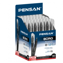 PENSAN 2270 BÜRO TÜKENMEZ KALEMİ 1MM SİYAH 50 adet