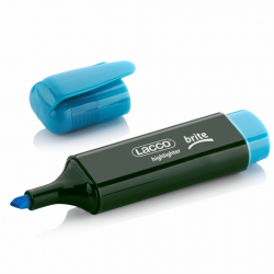 Lacco Brite Fosforlu Kalem - Mavi