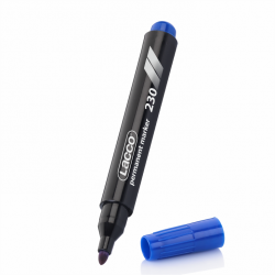 Lacco Permanent Markör - Yuvarlak Uç - Mavi Lacco Permanent Markör - Yuvarlak Uç - Mavi