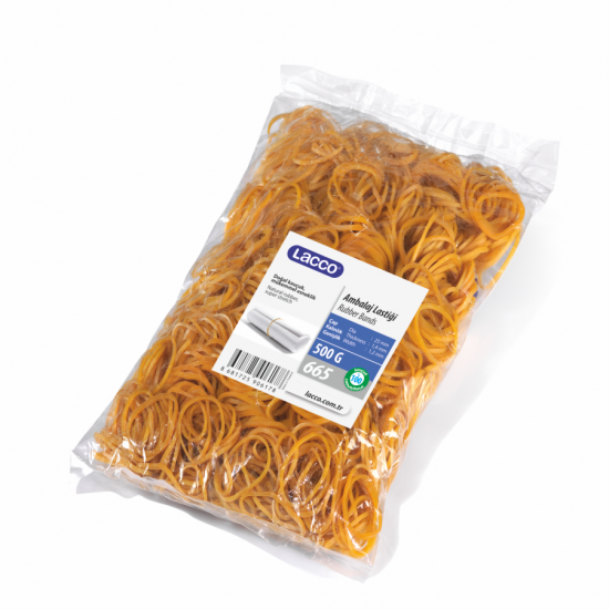 Lacco Ambalaj Lastiği - Mini - 500 Gr. %100 Kauçuk