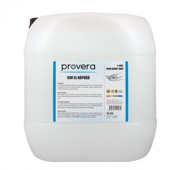 Provera Sıvı El Köpüğü 30 Kg
