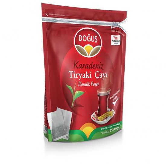 Doğuş Karadeniz Tiryaki Demlik Poşet 25X40 Gr.