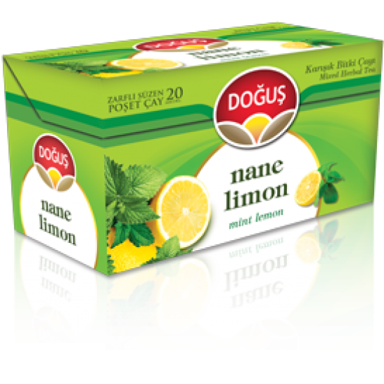 Doğuş Bardak Poşet Nane Limon Çayı 2 g x 20 Adet