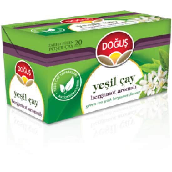 Doğuş Yeşil Çay Bergamotlu 20 li Paket